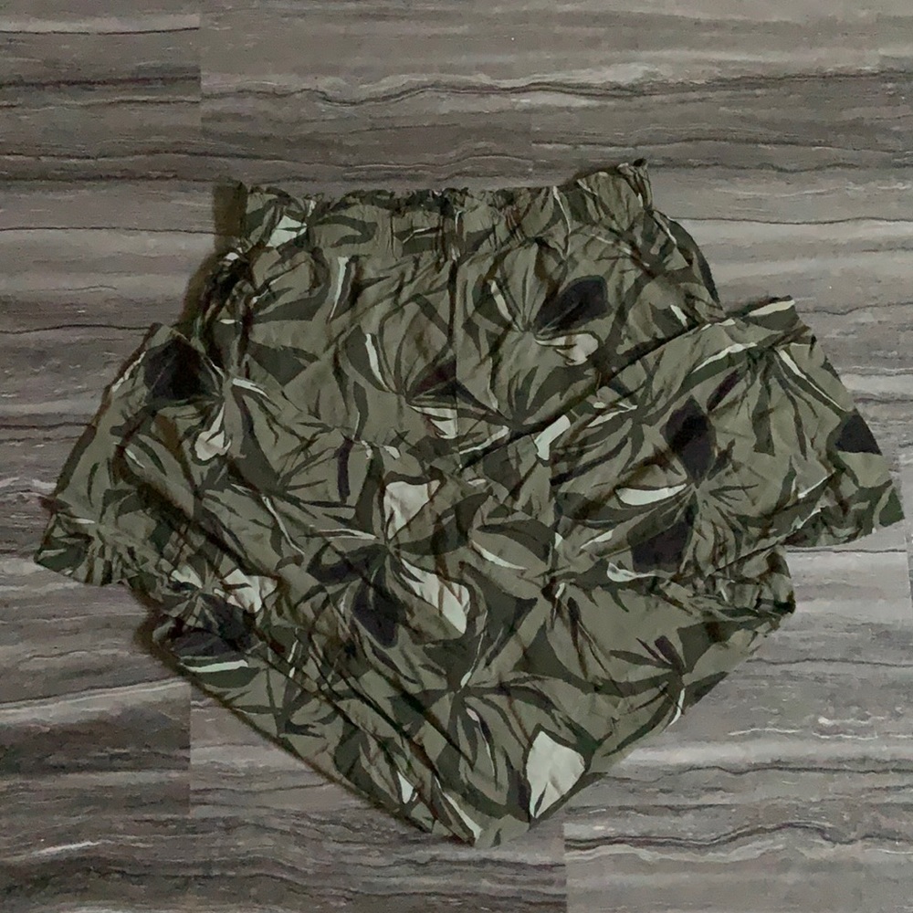 Green  Flowy Pants